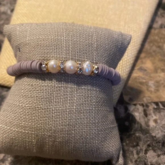 Park Lane Lavender Beaded Bracelet! BNWT!! Retired!!! - Picture 3 of 4